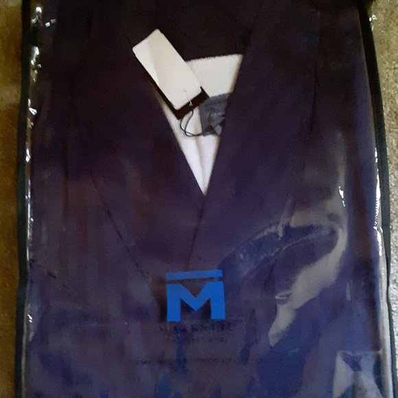 NWT Men's Majestic International L/XL Blue Robe - Picture 4 of 4